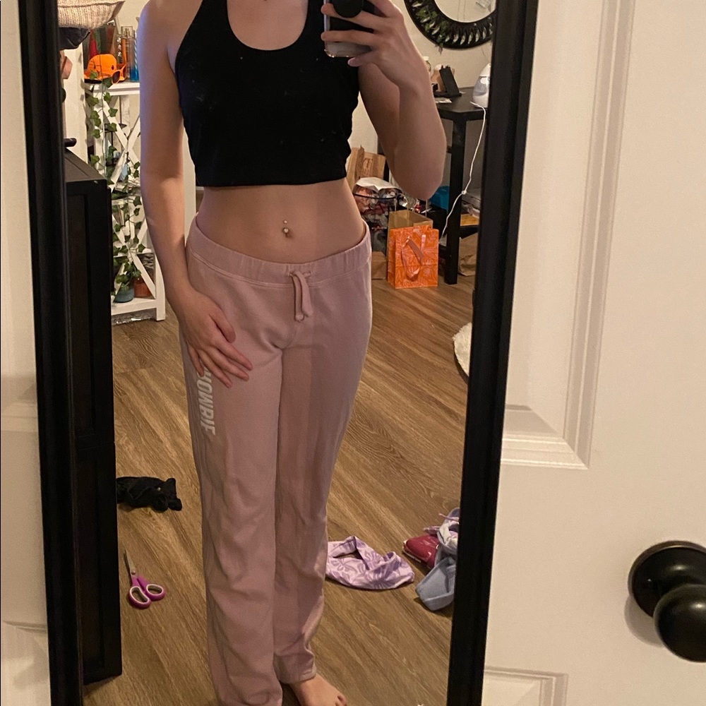 Pink Abercrombie Sweats